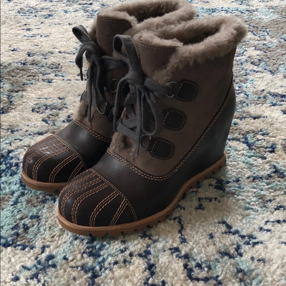 Ugg waterproof wedges.